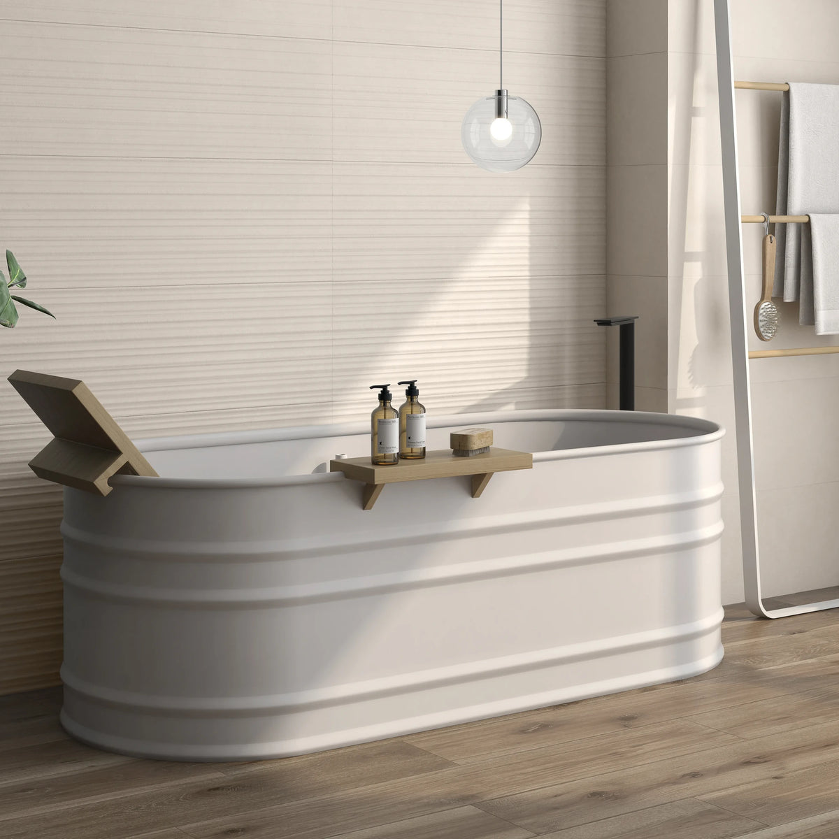 Argenta Cerámica Tanum 'Crema', vloer- en wandtegel beige mat 60x60cm