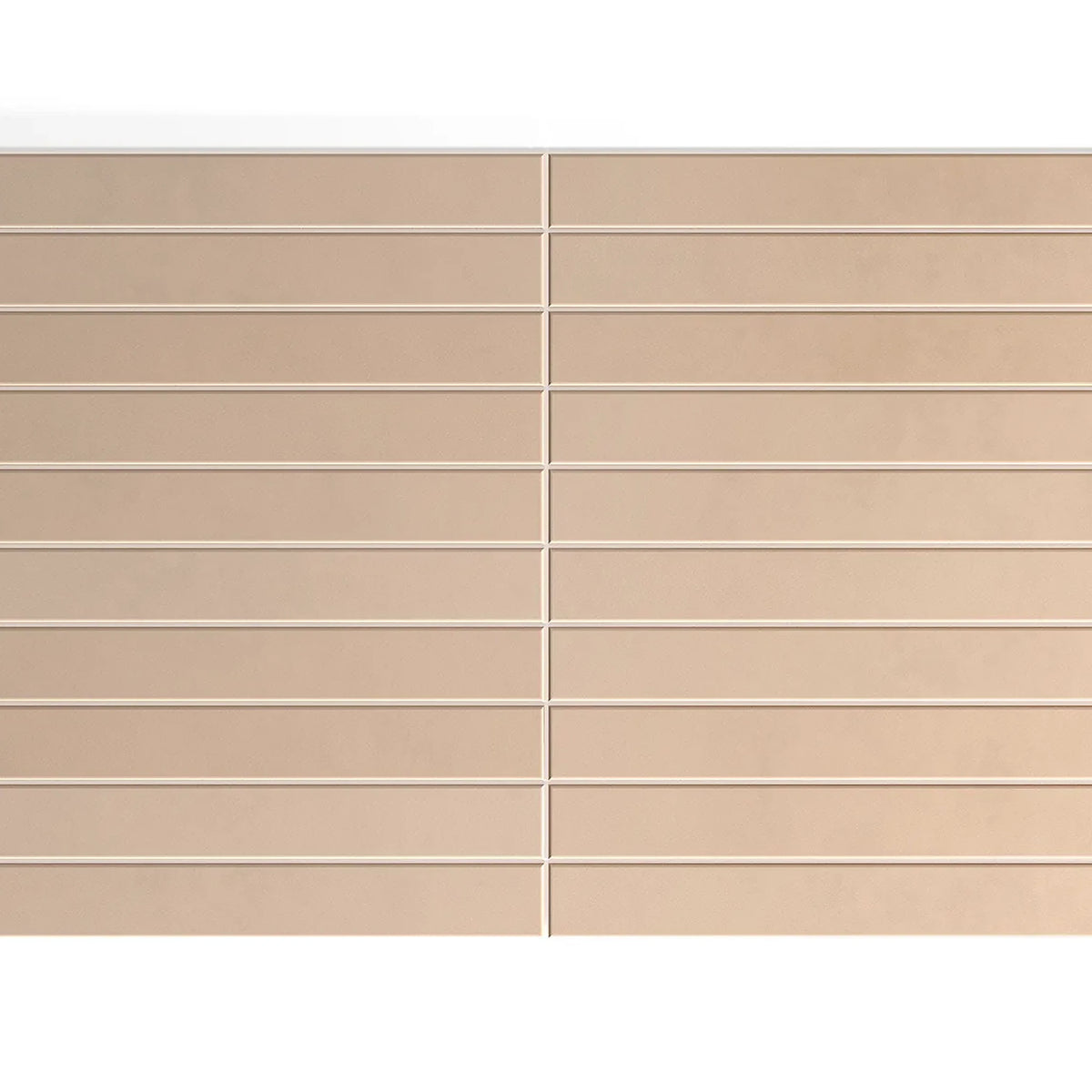 Keradom Twiggy 'Nudo', vloer- en wandtegel beige mat 3,8x38cm
