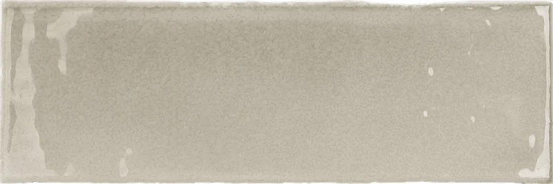 Estudio Cerámico Vermont 'Greige', wandtegel beige-grijs glans 7,5x23cm