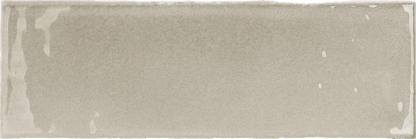 Estudio Cerámico Vermont 'Greige', wandtegel beige-grijs glans 7,5x23cm