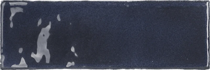 Estudio Cerámico Vermont 'Blue Navy', wandtegel blauw glans 7,5x23cm