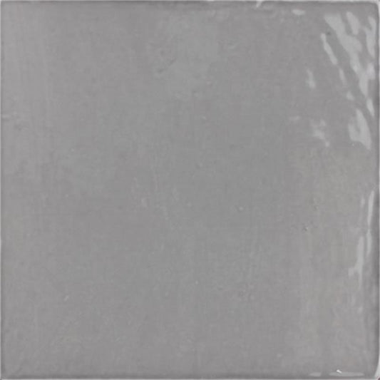 Tebe Vintage 'Grey', wandtegel grijs glans 13x13cm