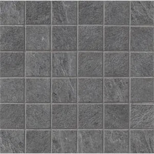 Lea Ceramiche Waterfall 'Mosaico Gray Flow', mozaïek grijs mat 30x30cm