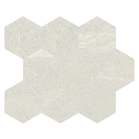 EnergieKer Wonder 'Bright Mosaico', vloer- en wandtegel grijs mat 26x30cm