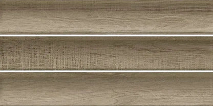 Wandtegel Jaipur 'Woods' bruin grijs 11,5x23