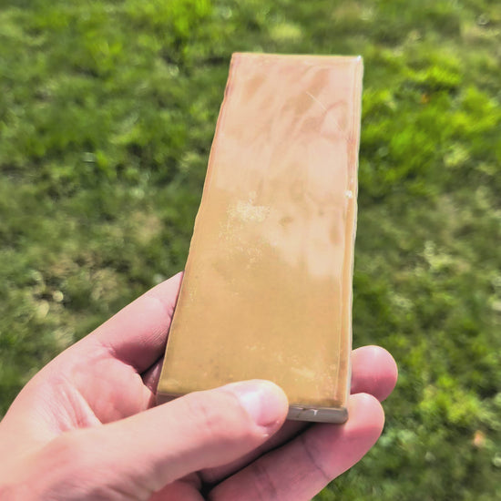 Wandtegel Estudio Cerámico Matcha Cinnamon (bruin) glans 6x18,5 video