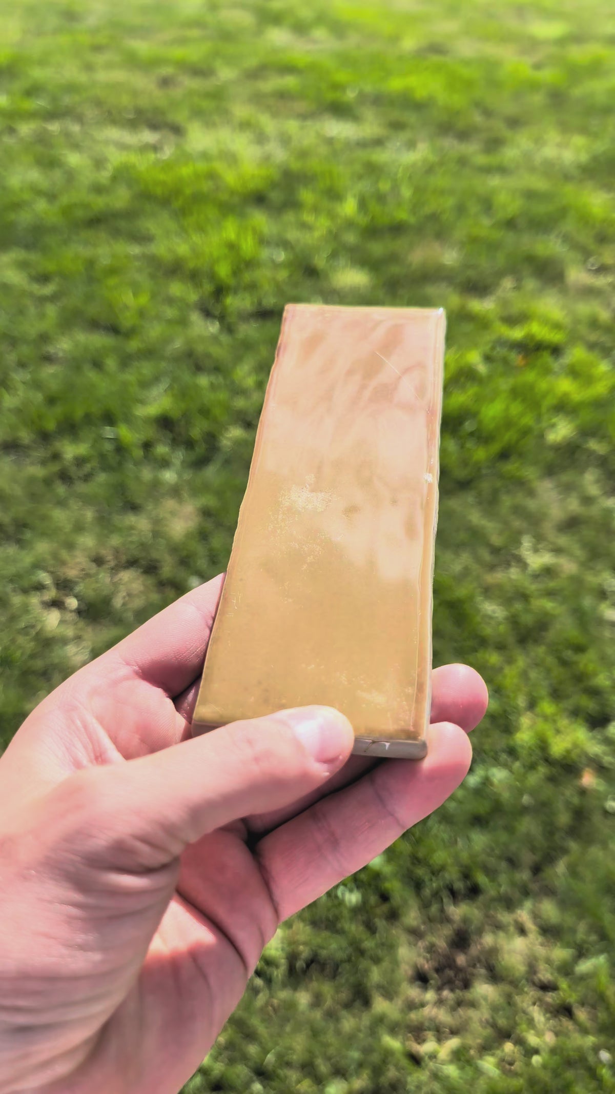 Wandtegel Estudio Cerámico Matcha Cinnamon (bruin) glans 6x18,5 video